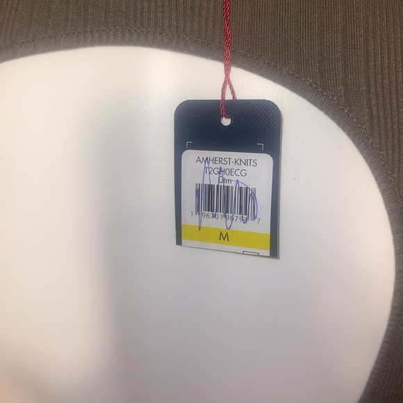 Tommy Jeans Amherst Knit ladies long sleeve ribbed crop top with open back. NWT - Picture 8 of 9